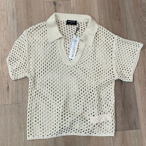 Minkpink crochet top